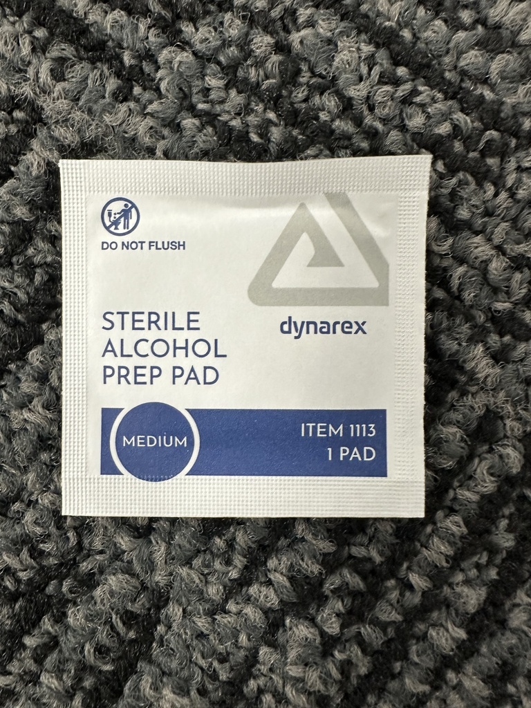 Dynarex Sterile Alcohol Prep Pad