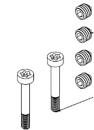 [AF7760] Bracket Plate Screw